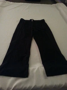 NIKE Boys BLACK Athletic Track Pants MEDIUM  8-10 POLYESTER POCKETS DRI FIT - Picture 1 of 4