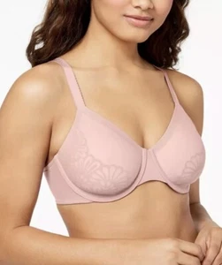 Bali Bra Beauty Lift Gravity Defying Full-Figure DF6563 Hush Pink Sz.38B,40DDD - Picture 1 of 12