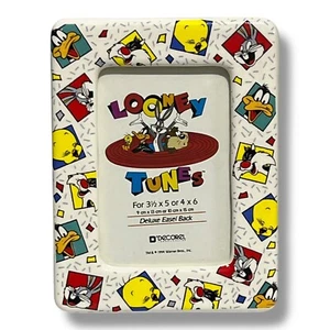 Looney Tunes Bilderrahmen Keramik Tweety Sylvester Daffy Bugs Bunny Tischplatte  - Bild 1 von 5