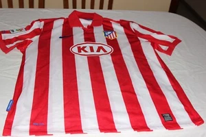 CAMISETA FUTBOL ATLETICO MADRID 2009 2010 NIKE T/M-L PUBLI KIA DORSAL 7 FORLAN - Imagen 1 de 6