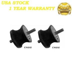 2PCS L & R TRANSMISSION MOUNT FIT BMW 1989-1993 535I; 1988-1992 735I, 735IL 3.5L - Picture 1 of 3