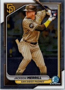 2024 Bowman Chrome - Jackson Merrill #27 (RC) - Picture 1 of 1