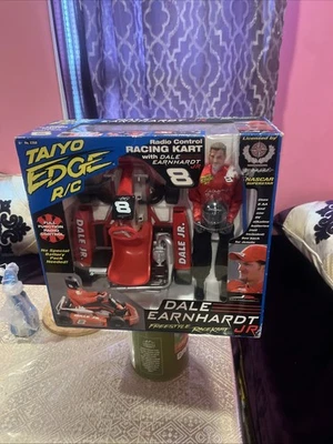 Brand New Dale Earnhardt JR Taiyo Edge R/C Freestyle Race Kart And Driver - Image 1 of 4