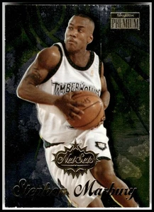 1996-97 SkyBox Premium #12 Stephon Marbury NetSets - Bild 1 von 2