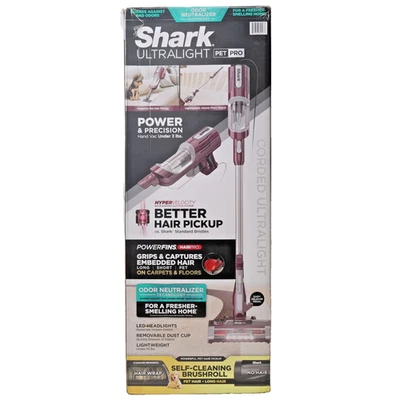 Aspiradora con cable Shark R-HZ702-SD ultraligera PetPro, púrpura - rasguños ligeros en el cuerpo Foto 1 de 4