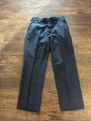 Vintage Flying Cross Uniform Pants Size 36R Blue Made In The USA - Image 1 of 4