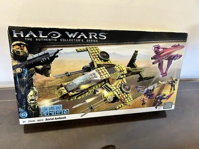 SEALED BOX Mega Bloks 96810 Halo Wars Aerial Ambush 2009 Sealed - Image 1 of 4