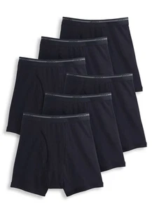 Jockey Men's Lightweight Classic 5" Boxer Brief - 6 Pack - Picture 1 of 9