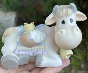 Precious Moments Crown Him King Of Kings Nativity Cow Figurine 118264 - Picture 1 of 17