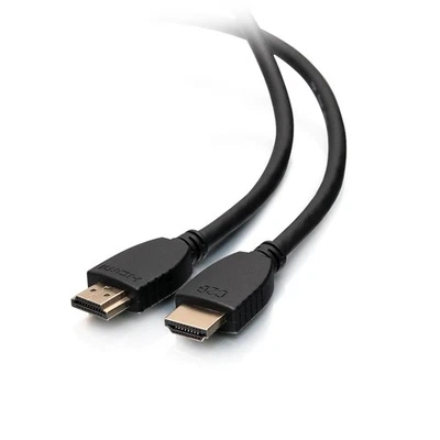 C2G 56783 High Speed HDMI Cable with Ethernet - 4K 60Hz HDMI 2.0 Gold Plated, Bl - Bild 1 von 4