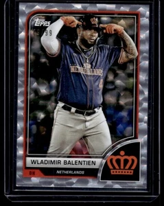 2023 Topps World Baseball Classic Wladimir Balentien Ice Foil 49/99 #27 Parallel - Picture 1 of 2