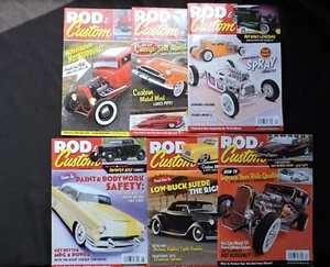6 Rod & Custom Magazines 2007 2008 Car Kulture, Kustoms (Lot No. 16) - Picture 1 of 4