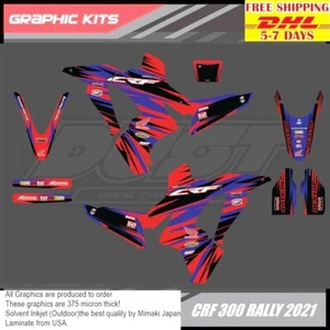 VV8 Stickers Kit For Honda CRF 300 Rally 2021 Motocross Graphics Bike Decals crf - Bild 1 von 12