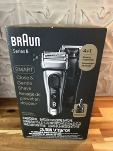 Braun Series 8 SMART 4+1 Shaving Kit w/ Smart-Care Center 8567cc NEW SEALED - Picture 1 of 4