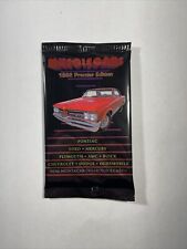 Collect A Card 1992 Muscle Cars Premier Edition Factory Sealed Pack 9 Cards