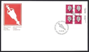 Canada # 716 LRpb "Queen Elizabeth II" Brand New 1978 Block Issue - Picture 1 of 2