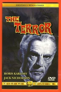 THE TERROR DVD Jack Nicholson Boris Karloff Horror Cult Classic - Picture 1 of 2