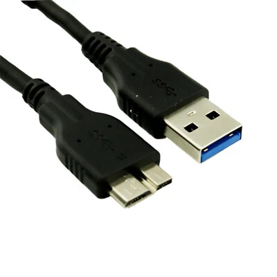 1pc Short 10cm USB 3.0 A Male to Micro B Male 10 Pin Plug Connector Cable Cord - Image 1 of 4