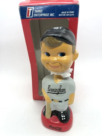 Birmingham Barons Boy Face TEI Bobble BARONS BOY TEI BOBBLE COCA-COLA ORIG BOX Cover