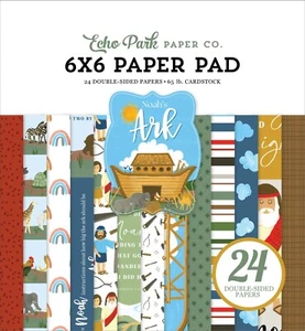 ALMOHADILLA DE PAPEL ECO PARK 6"X6" - HISTORIAS BÍBLICAS - ARCA DE NOÉ - 6"X6" - 24 HOJAS - Imagen 1 de 7