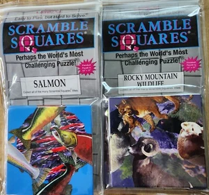 2 SCRAMBLE SQUARE 9-TEILIGES PUZZLE (LACHS) (ROCKY MOUNTAIN WILDLIFE) - Bild 1 von 2