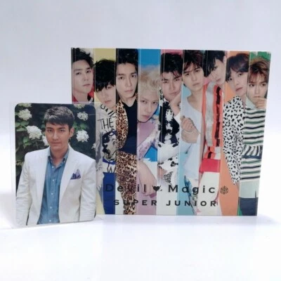 CD+DVD SUPER JUNIOR Japan Devil Magic Limited Album with Siwon Photocard Foto 1 de 4