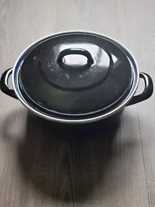 BK Cookware Dutch Oven, Made in Germany, Black With Blue Inside Very Good. Read - Bild 1 von 7