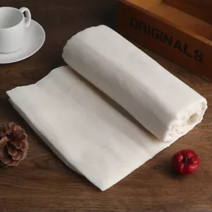 Cheesecloth Filter Cotton Cloth Cheesecloth Gauze Breathable Bean Bread N^qk - Bild 1 von 12