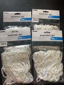 4er-Pack Franklin Sports 1640 Basketballnetz Poly 21 Zoll Neu - Bild 1 von 3