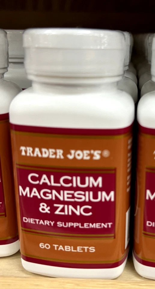 Trader Joes Calcium Magnesium & Zinc! In time for flu season - Image 1 of 1