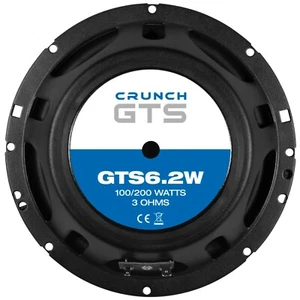 Crunch GTs6.2W 16,5cm Kicker 165mm Lautsprecher 200 Watt Boxen Kickbass 3Ohm - Bild 1 von 9