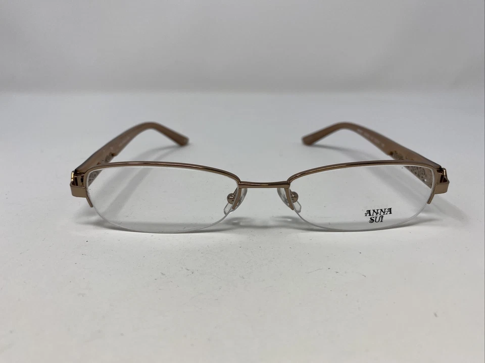 Armações de óculos ANNA SUI AS193 149 52-17-135 marrom T415 - Imagem 1 de 4