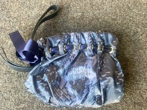 HENRI BENDEL Small Clutch/Bag ANIMAL/Snake Satin PRINT - Picture 1 of 10