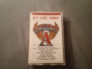 80s Love Songs Cassette with Stevie Nicks, Christine Mcvie, Lou Gramm, Yes - Picture 1 of 5