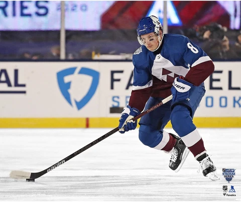Cale Makar Colorado Avalanche Unsigned 2020 NHL Stadium Series Photograph Cover