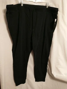 Original Use Womens 2XL Black Draw String Stretch Jogger Pants NWTs - Picture 1 of 6