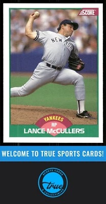 1989 Score Rookie & Traded #63T Lance McCullers - Image 1 of 2