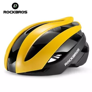 ROCKBROS Casco Ciclismo Ultraleggero Racing Bici da Strada Casco MTB Bicicletta - Foto 1 di 16
