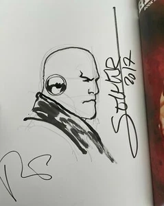 ๐ฅ THE METABARON BOOK 1 HC VALENTIN SECHER SIGNED + ORIGINAL SKETCH JODOROWSKY - Picture 1 of 9
