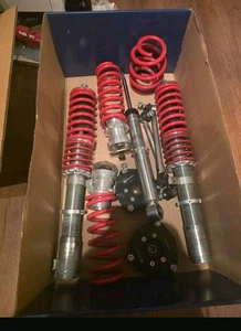 TA TECHNIX GEWINDEFAHRWERK DEEP VERSION + KOPPELSTANGEN - VW GOLF / AUDI - Bild 1 von 3