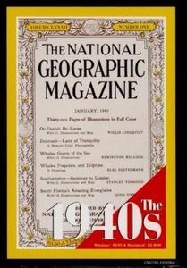 The National Geographic Magazine On Cd-Rom: The 1940S By National Geographic - Picture 1 of 3