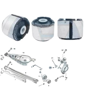 PARA BMW SERIE 3 X3 SUSPENSIÓN TRASERA BRAZO CONTROL ARBUSTO DELANTERO 33326770786 - Imagen 1 de 2