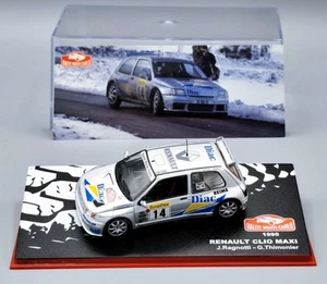 1:43 IXO Altaya Renault Clio Maxi 1995 Rallye Monte-Carlo #14 Ragnotti-Thimonier - Foto 1 di 3