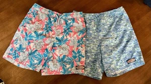 VINEYARD VINES Lot of 2 Boys Size L Swimsuits Lined Swim Shorts - Picture 1 of 4
