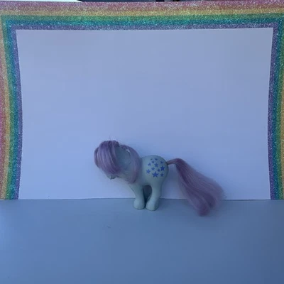 De colección My Little Pony G1 Blue Belle pie plano 1982 Hasbro Foto 1 de 4