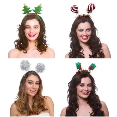 Wicked Costumes - Festive Christmas Head Boppers - Adult - Image 1 of 4