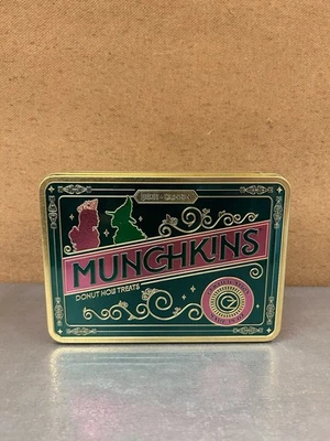 Rare Dunkin WICKED Munchkin Tin Glinda & Elphaba Pink & Green (Ships TODAY) - Image 1 of 4