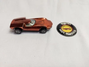 De colección Hot Wheels 1969 Redline TURBOFIRE naranja con interior blanco - Imagen 1 de 19