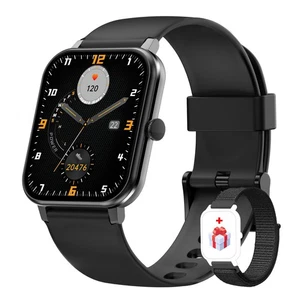Reloj inteligente (responder/hacer llamadas), reloj de fitness para hombres mujeres rastreador de actividad - Imagen 1 de 9