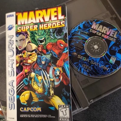 Marvel Super Heroes (Sega Saturn, 1997) Completo Como Nuevo Foto 1 de 4